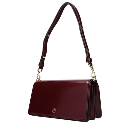 Red Leather Shoulder Bags