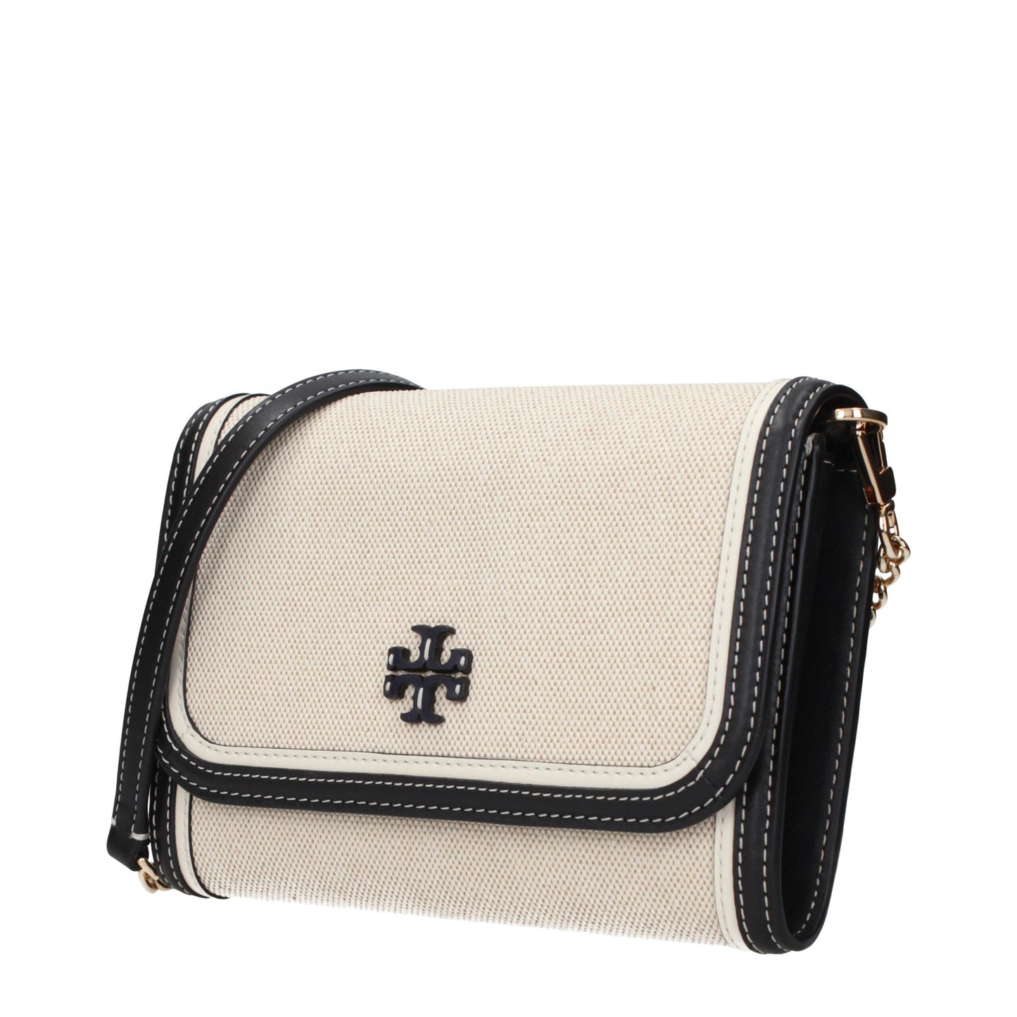 Beige Fabric Clutch Bags