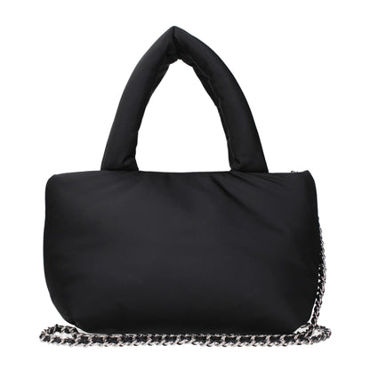 Black Fabric Handbags