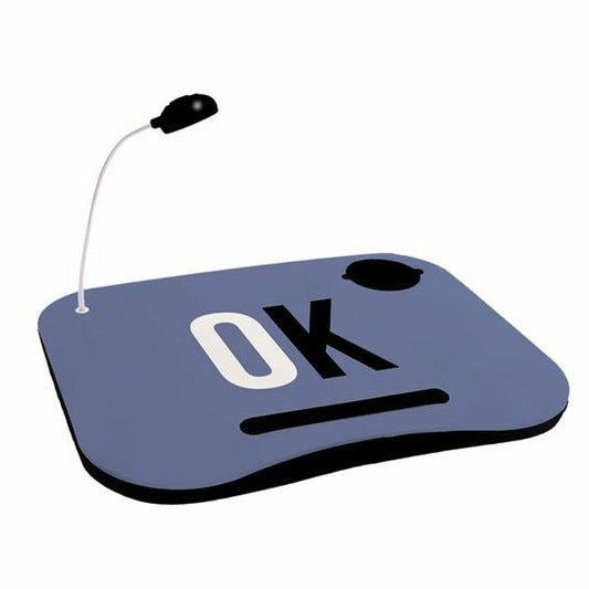 Tray DKD Home Decor 8424001892501 48 x 38 x 7 cm Blue PVC