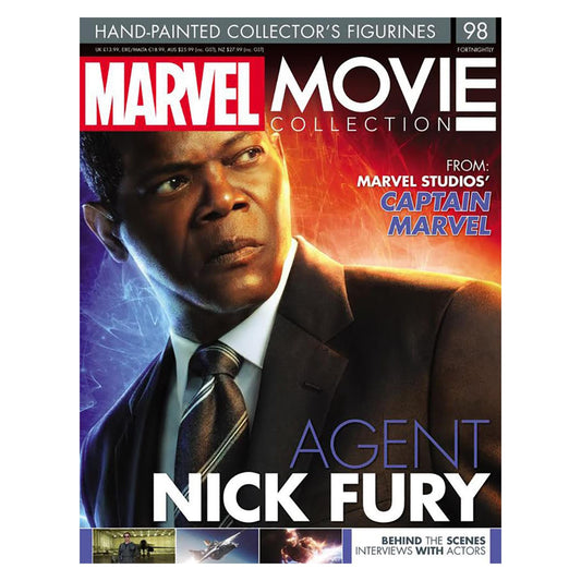 Eaglemoss Marvel Movie Collection Magazine Issue #98 Agent Nick Fury