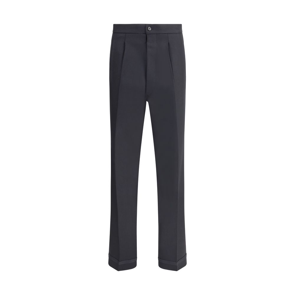 Wool pleated Pants