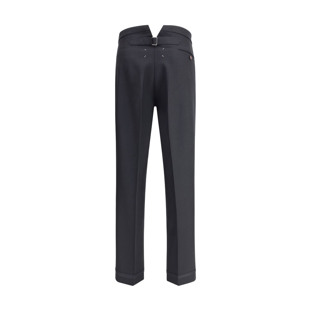 Wool pleated Pants