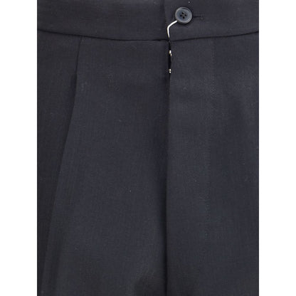 Wool pleated Pants