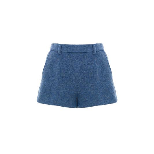 Blue Wool Short