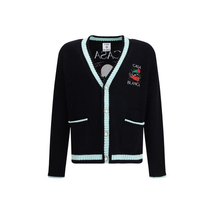 Merino Wool embroidered Cardigan