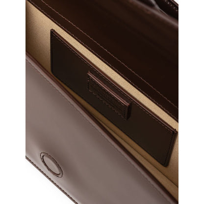 Brown Leather Le Grand Bambino Handbag