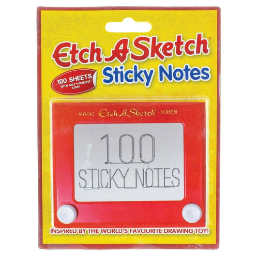 Etch-A-Sketch Sticky Notes