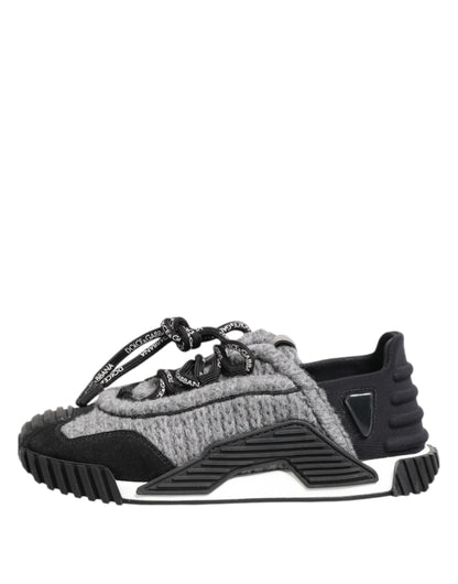 Black Gray NS1 Low Top Sneakers Shoes