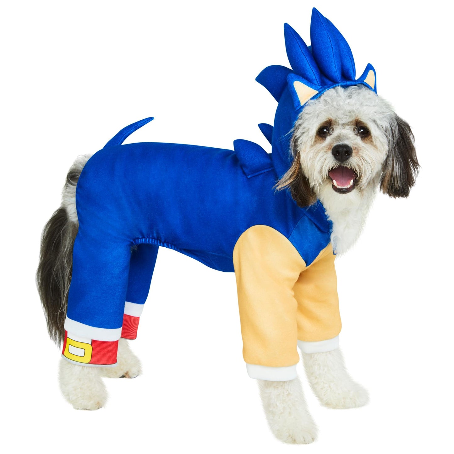 Sonic The Hedghog Hooded Pet Costume | X-Large