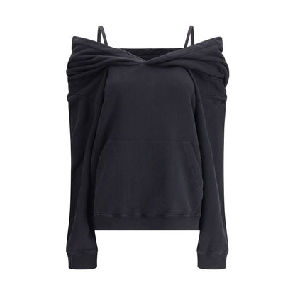 Cotton Sweatshirt with dropped shoulders