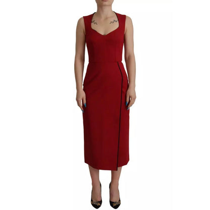 Red Viscose Dress