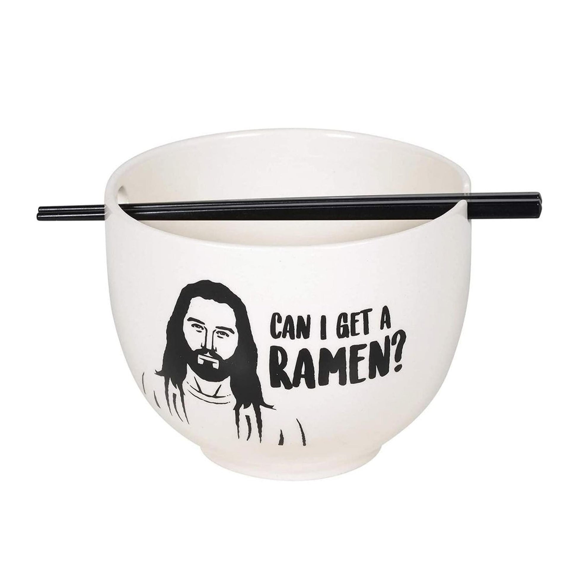 Jesus Can I Get A Ramen 20oz Ramen Bowl and Chopsticks Set