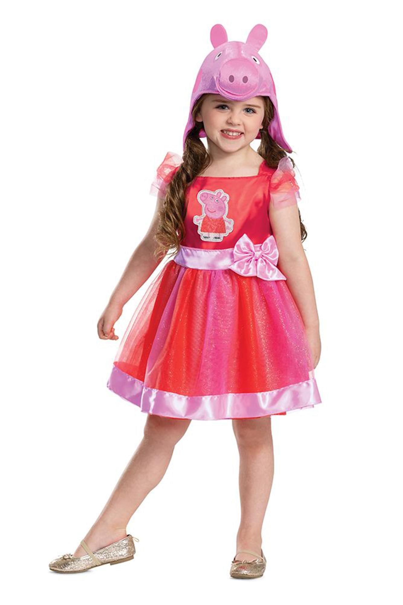 Peppa Pig Peppa Pig Tutu Toddler Costume | Medium (3T-4T)