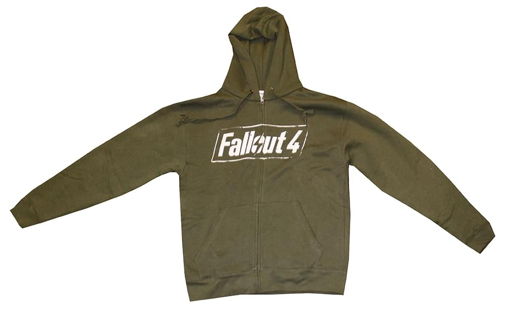 Fallout 4 Logo Adult Hoodie, Small