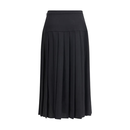 Pleated midi Skirt