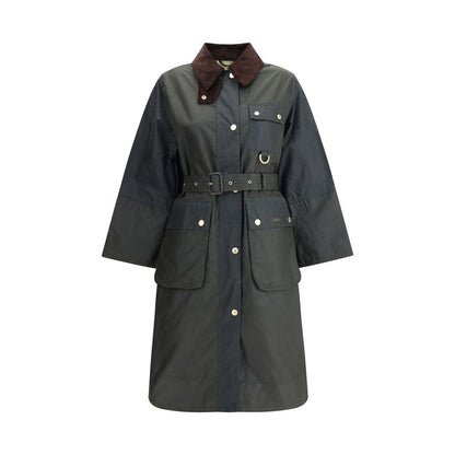 Milda waxed Trench Coat