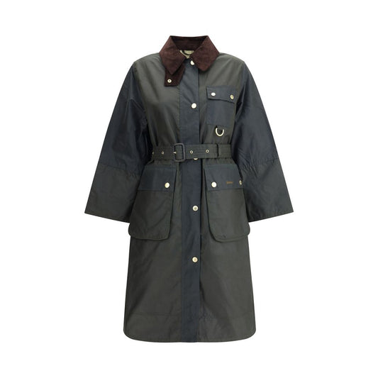 Milda waxed Trench Coat