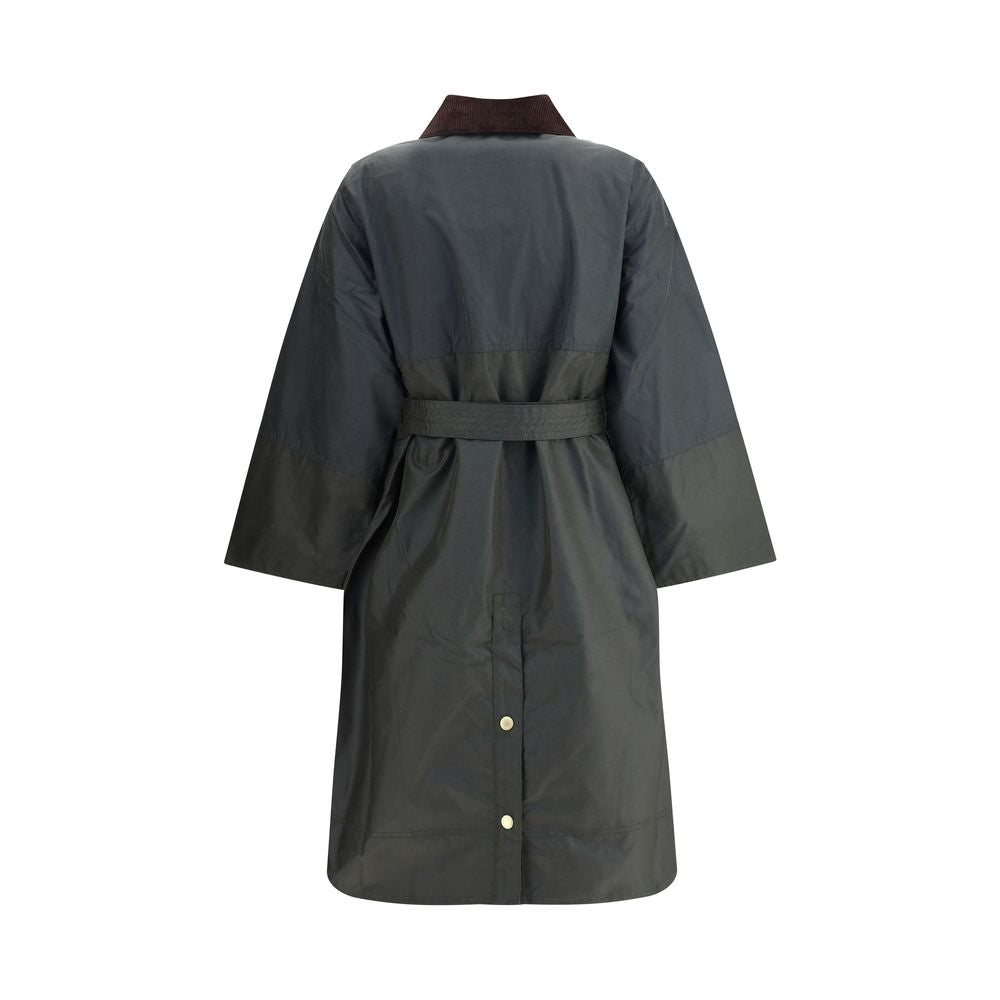 Milda waxed Trench Coat