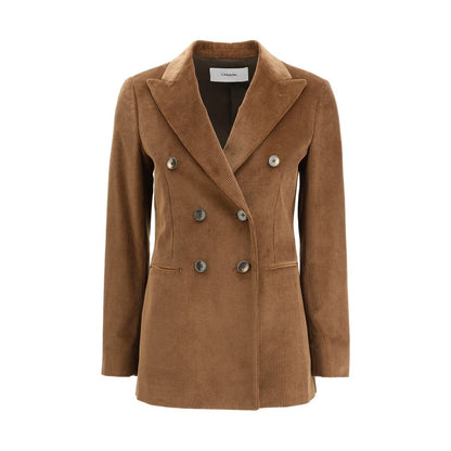 Double-breasted corduroy Blazer