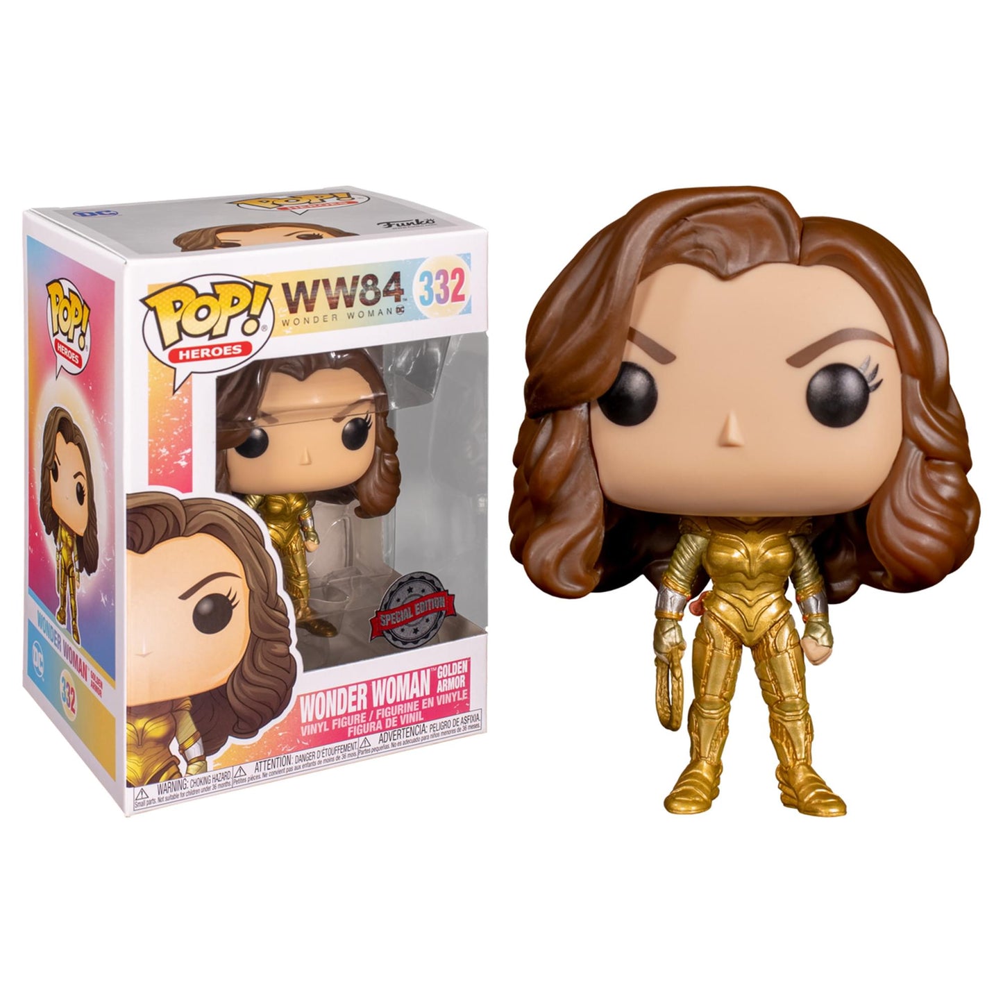 DC Comics Funko POP | WW84 Wonder Woman Golden Armor