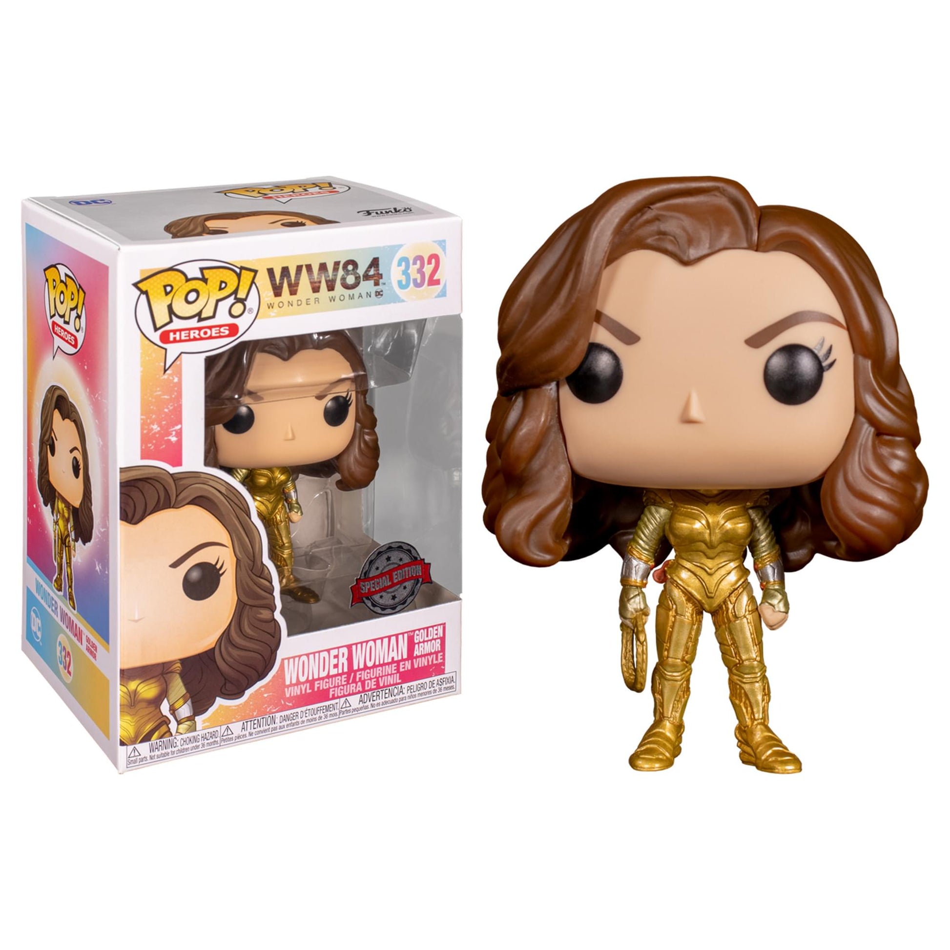 DC Comics Funko POP | WW84 Wonder Woman Golden Armor
