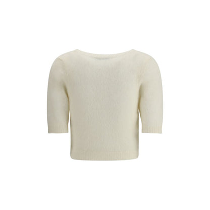 Short sleeve mohair Sweater