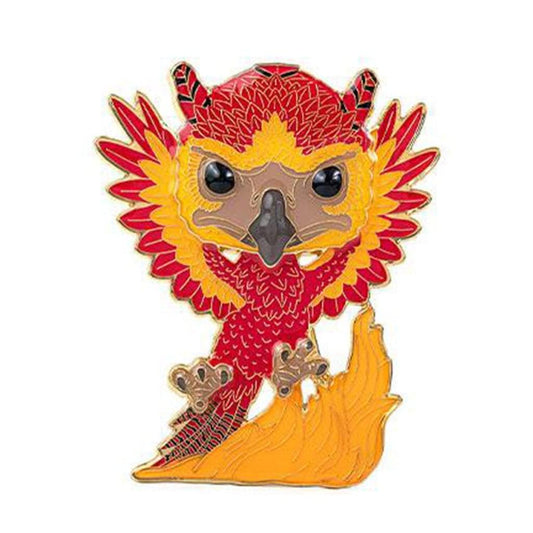 Harry Potter Funko POP Pin Large Enamel Pin | Fawkes