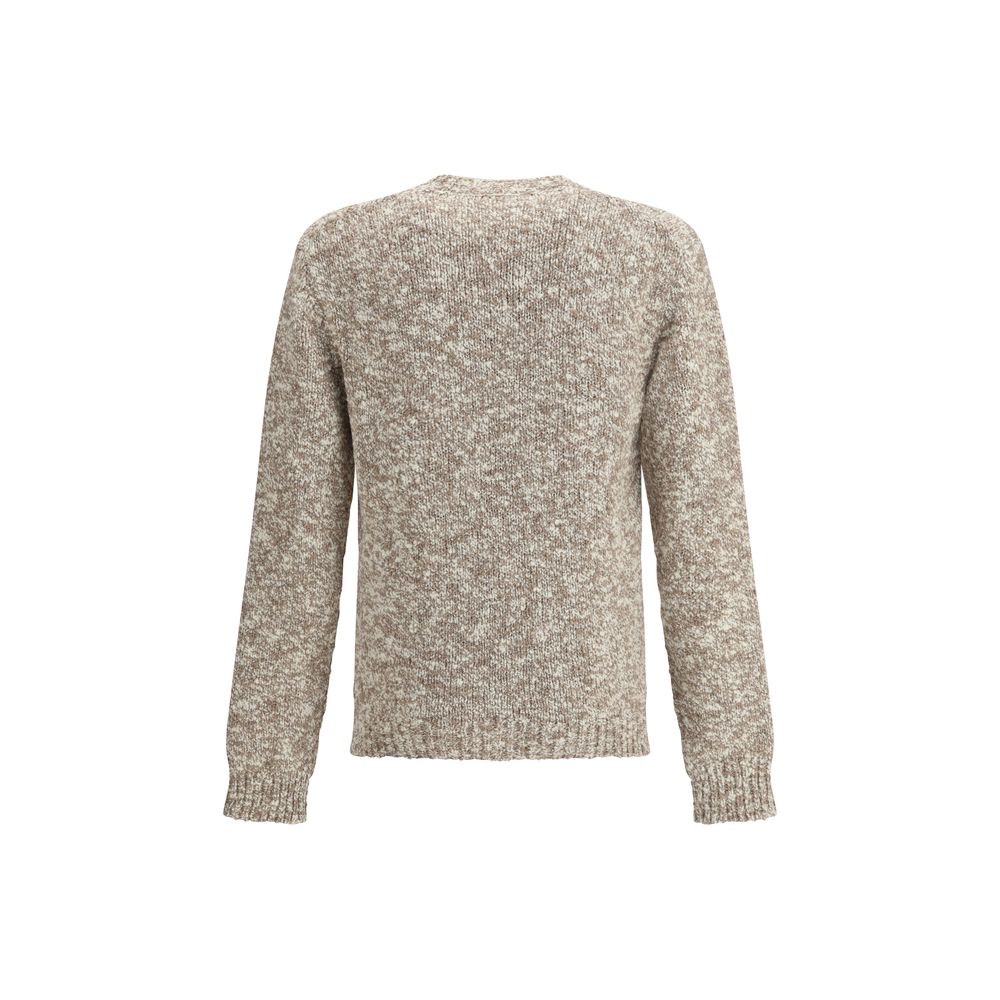 Shaved wool crew neck Sweater