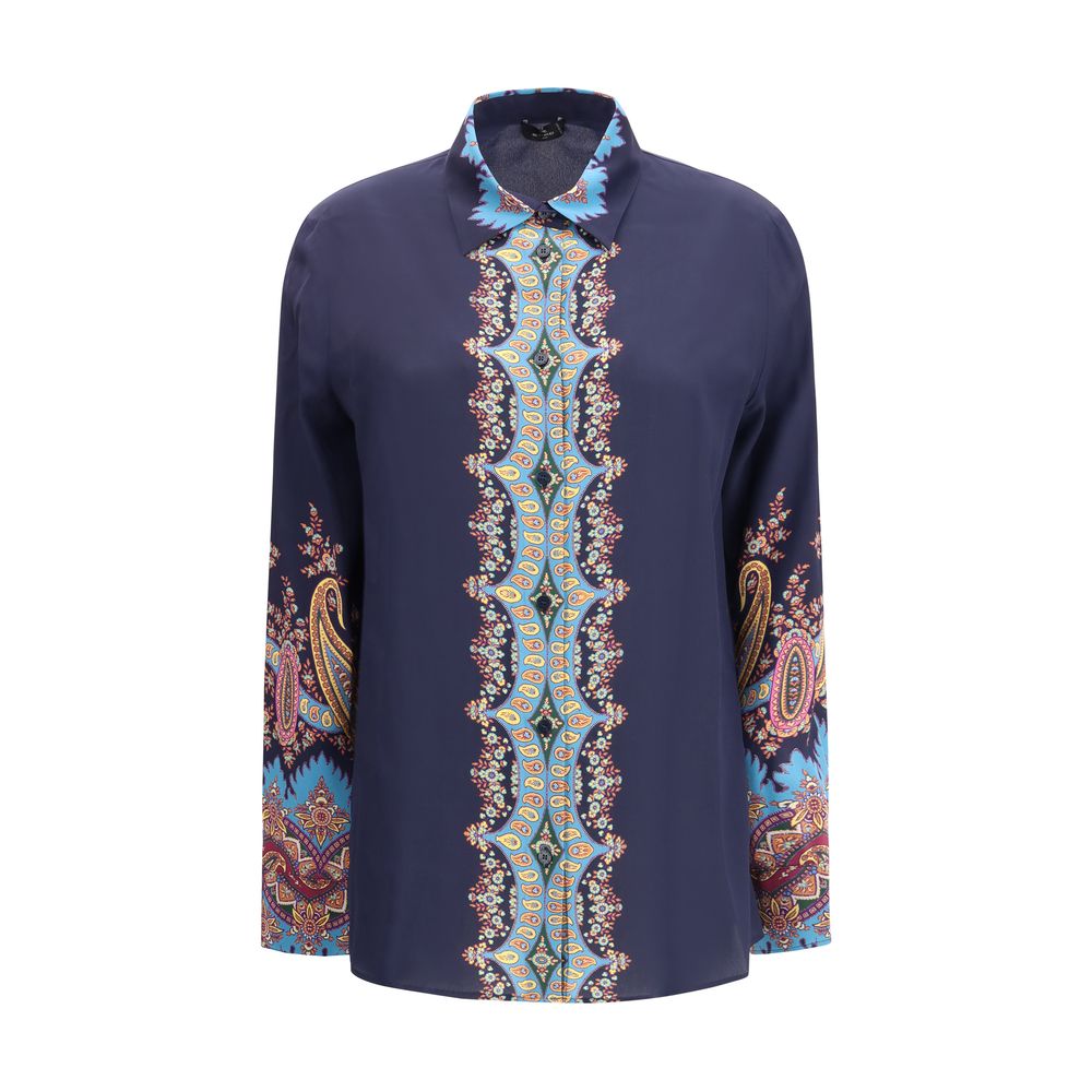Silk Shirt Paisley print