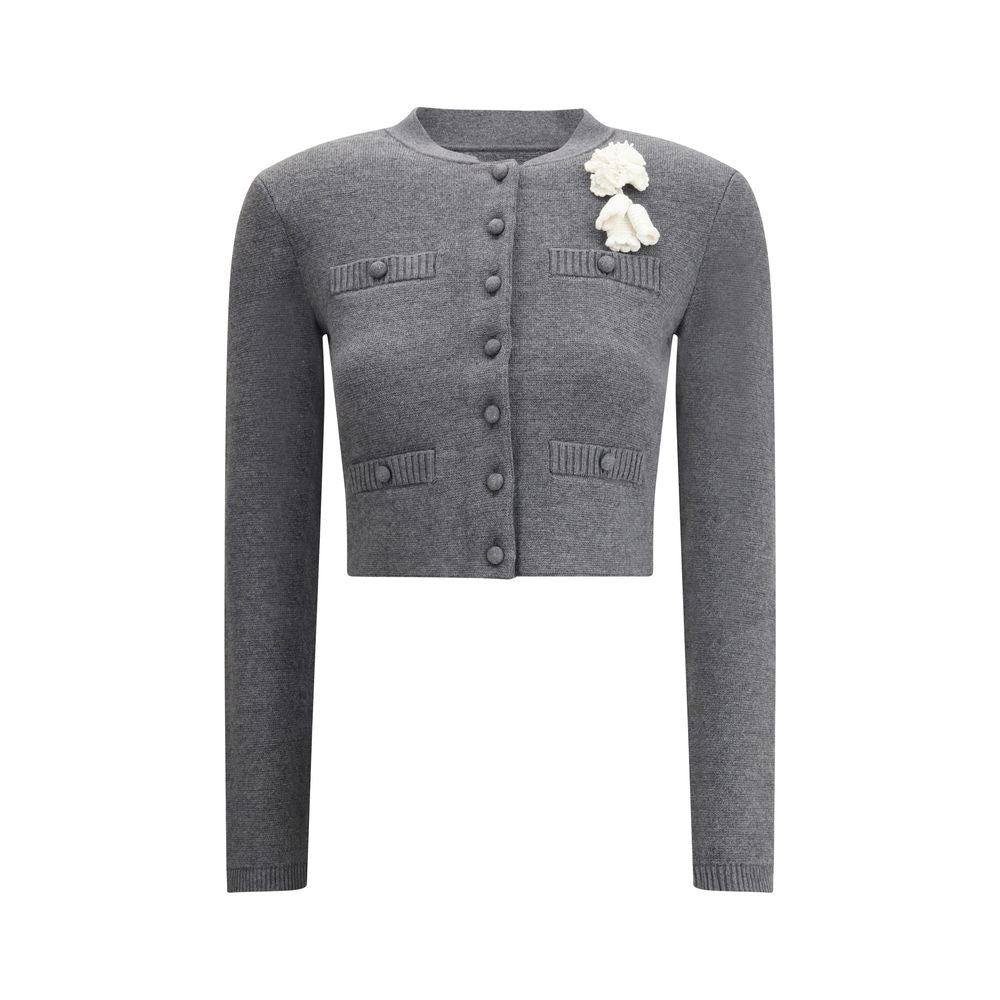 Crocheted flower Cardigan