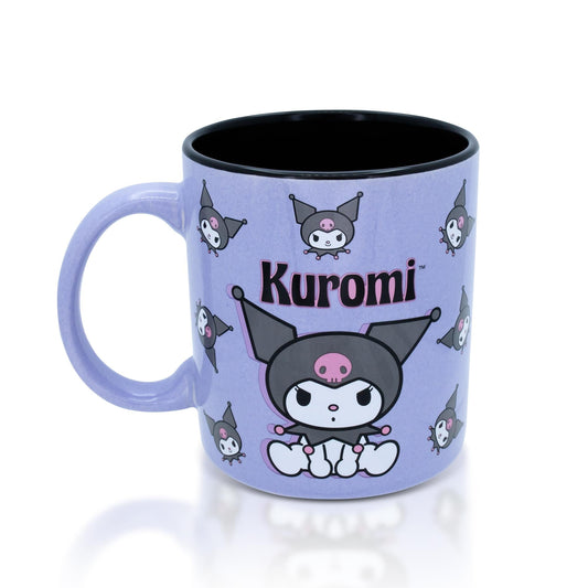 Sanrio Kuromi Purple Ceramic Mug | Holds 20 Ounces