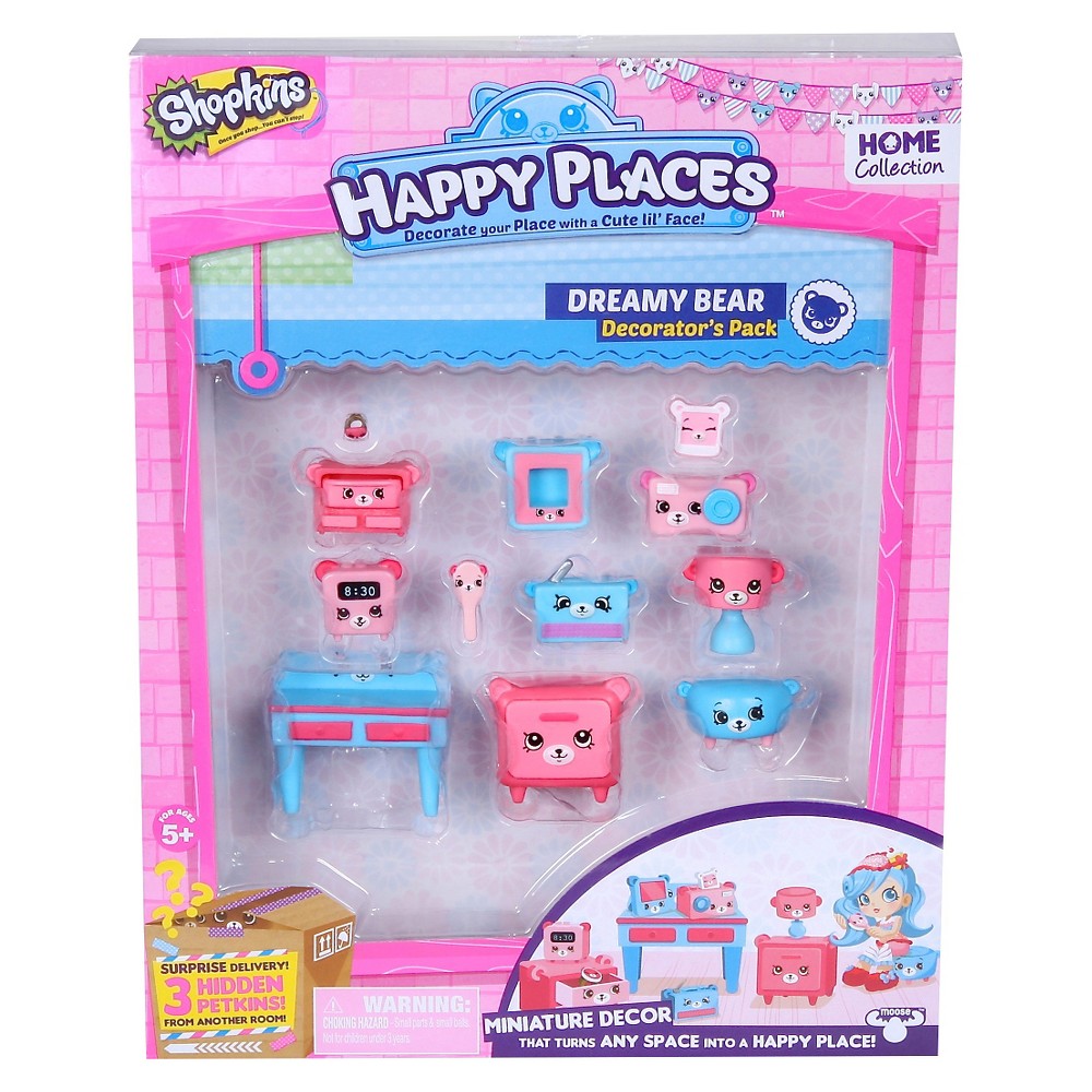 Shopkins Decorator Pack Dreamy Bear Playset