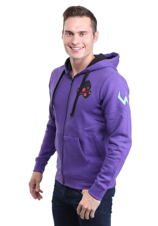 Overwatch Ultimate Widowmaker Purple Zip-Up Hoodie | X-Small