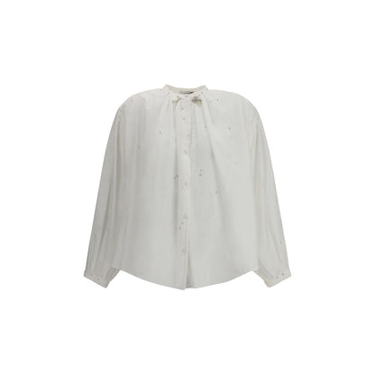 Voile Shirt with embroidery