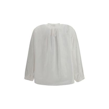 Voile Shirt with embroidery