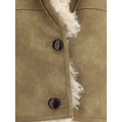Shearling faux leather Clara Gilet