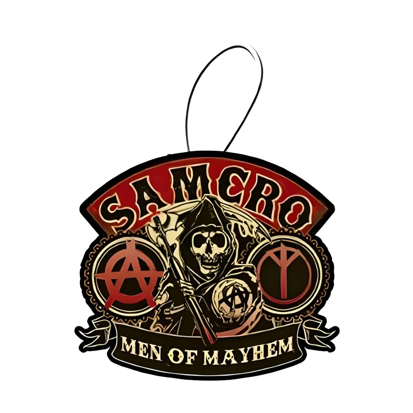 Sons of Anarchy SAMCRO Men of Mayhem Air Freshener