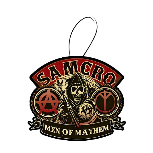 Sons of Anarchy SAMCRO Men of Mayhem Air Freshener