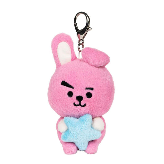 Line Friends BT21 3 Inch Bumble Buddy Plush Clip | Cooky