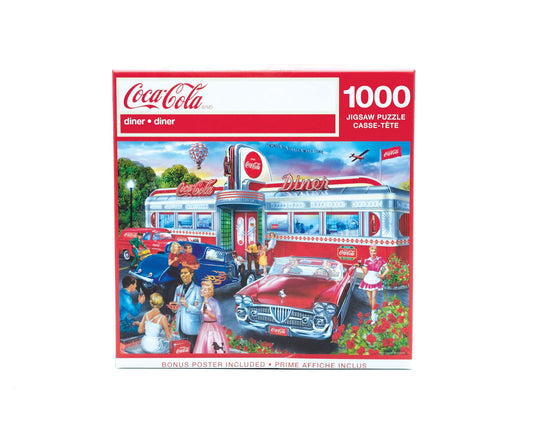 Coca-Cola Diner 1000 Piece Jigsaw Puzzle