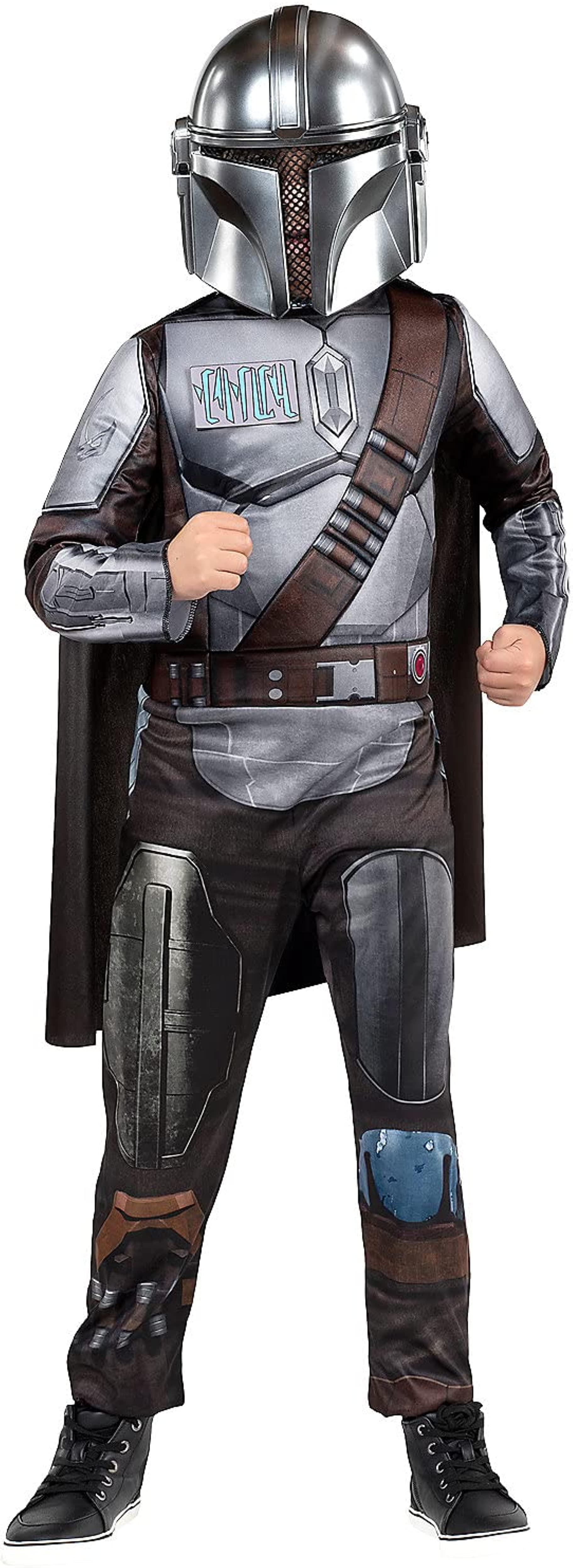 Star Wars The Mandalorian Light-Up Child Costume | Large