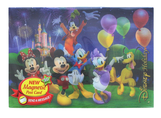Disney Mickey Mouse & Gang 3D Motion Picture Card Magnet