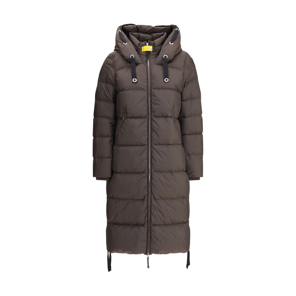 Panda long hooded Down Jacket
