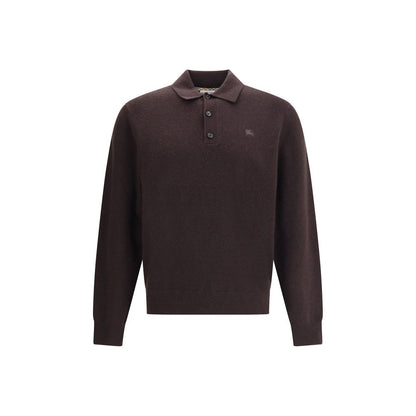 Cashmere long-sleeved polo Sweater