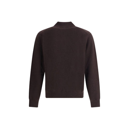 Cashmere long-sleeved polo Sweater