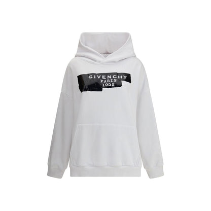 Gauzy fabric Hoodie with givenchy tape
