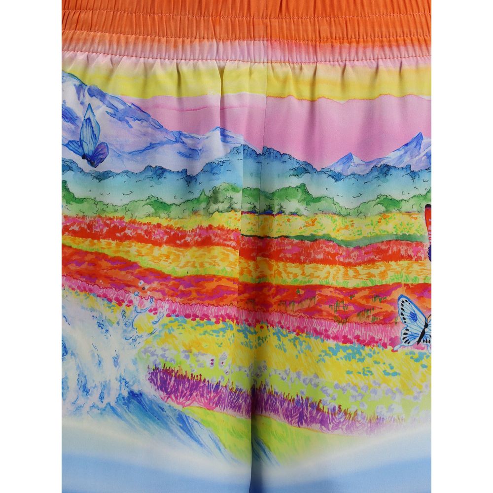 Teacher Butterfly Landscape Shorts