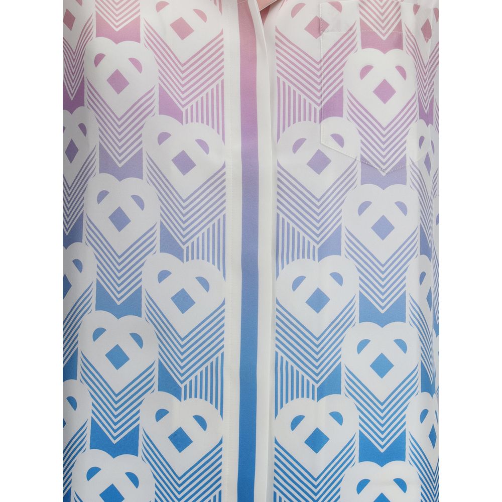 Silk Cuban Collar short sleeve Shirt