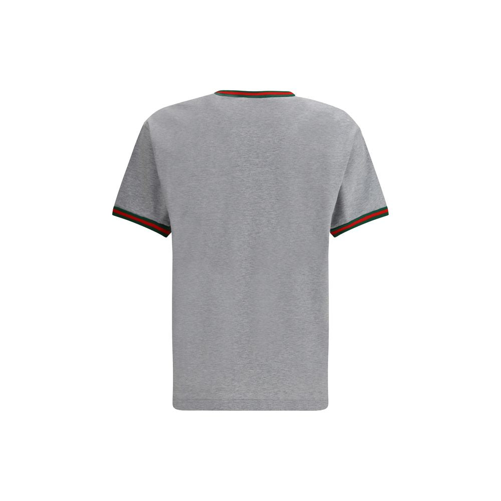 Cotton T-shirt with embroidered logo